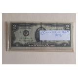 Lot 34 Ten Two Dollar Bills, 1976