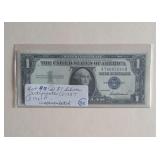 Lot 40 Two Silver Certificates, One Uncirculated