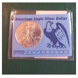 Lot 70 1998 American Eagle Silver Dollar
