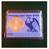 Lot 71 1998 American Eagle Silver Dollar