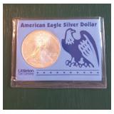 Lot 73 1998 American Eagle Silver Dollar
