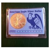 Lot 74 1998 American Eagle Silver Dollar