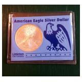 Lot 79 1998 American Eagle Silver Dollar