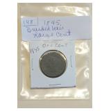 Lot 148 Braided Hair Large Cent 1845
