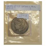 Lot 190 Morgan Silver Dollar 1878