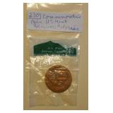Lot 230 U.S. Mint commemorative Coin.  Denver, Colorado 