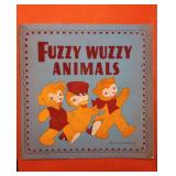 Vintage Fuzzy Wuzzy Animals