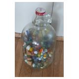 Coca Cola Jug w/marbles