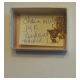 Chain 14K, Pendant, 12K