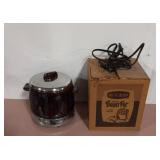 Vintage Electric Bean Pot