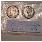 Booker T. Washington & Canadian Half Dollar
