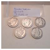 Barber Half Dollars