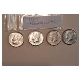 Lot K  1964 Kennedy Half Dollars