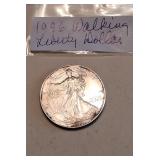 Lot K  1996 Walking Liberty Silver Dollar