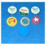 Vintage Jar Lids