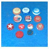 Vintage Jar Lids