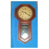 Antique Regulator Schoolhouse Clock