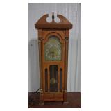 Vintage Mini Electric Grandfather Clock
