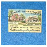 Walker Tavern Postcard
