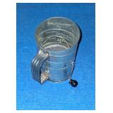 Vintage flour sifter