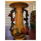 Majolica Style Vases