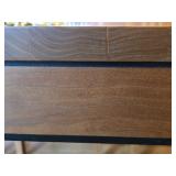 Stickley Dining Room Table & Chairs made of Wild Black Cherry with Ebony Inlay