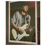 Stevie Ray Vaugn Photo Framed