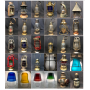 ONLINE AUCTION EARLY LIGHTING, OIL LAMPS, TALL GLOBE LANTERNS, RAILROAD & FIREFIGHTER LANTERNS and 