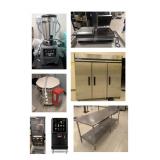 Commercial Kitchen Equipment (No Reserves)