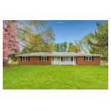 Real Estate Auction - 4BR Brick Rancher on 2.5+ Acres