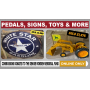 Pedals, Signs, Toys, & More Online Auction
