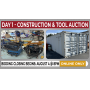 Construction & Tools Online Auction