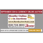 September Coin & Currency Online Auction