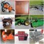 Waynesburg, PA: JD 4400 Tractor, JD 5 Mower Deck, Farm Implements, Generac 5500, and more