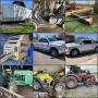 West Alexander, PA: Estate of Jack Hughes: Pickup Trucks, Trailers, Tractors, Farm Implements, ATV,