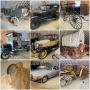 Estate of Bernard R. Petit: Antique Vehicles, Horse Drawn Conestoga Wagon, Carries, Sleigh, Civil Wa