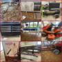 Washington, PA: AWD Kubota Diesel Riding Mower, Like New Quilting Machine, Air Compressors, Tools, 