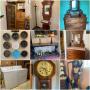 Fairmont, WV: Quality Oak & Marble Top Antique Furniture, Many Antique Lamps, Vintage Furniture, C