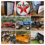 Wallace, WV: Kubota Tractor, Ford Tractor, Implements, Shop Equipment, Outdoor Lawn & Garden, AND 