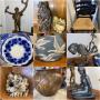 McMurray, PA: One of a Kind Auction: Bronze Sculptures, Turquois, Surveyors Transit, Artwork, Steel