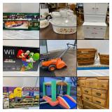 Vanderbilt, PA: Downsizing Auction: Yardmax Rototiller, Tools, Furniture, Electronics, Toys, Trains