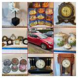 Uniontown, PA: 2015 Hyundai Elantra, Clocks Collection, Paper Weights, Glassware, Lamps, Curio Cabi