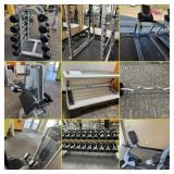 Portsmouth, OH: Gym Equipment Auction, Commercial Grade Equipment, Dumbbells, Weight Benches, Trea