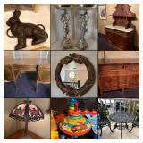Perryopolis, PA: Decorative Items, Appliances, Antique Buffets, Furniture, Glassware, Thomas Kinkade