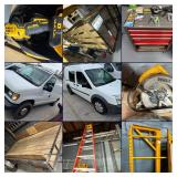 Dunbar, WV: Total Business Liquidation: Vans, Trailers, Tools, Office Furniture and Supplies, and 