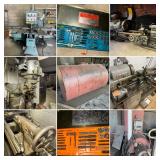 St. Albans, WV: Economy Tank Co. Business Liquidation: Sale 2 of 2: Case 586E Forklift, Slip Roller