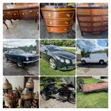 St Albans, WV: Vehicles, Motorcycle, Trailer, Sunrise Museum Furniture, Antiques, Home Decor, Glass