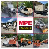 Morgantown, WV: MPE Rentals Equipment and Tool Auction