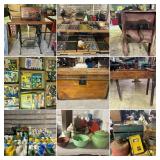 Jane Lew, WV: Akro Agate, Vintage Comics, Marbles & Primitives Auction: Nearly 400 Lots!