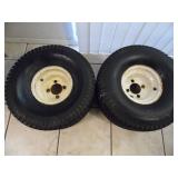 Pair of Carlisle Lawn Mower Tires